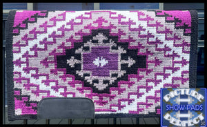 “Turn Back” - Black base  w/Grape & Purple tones