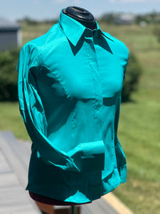 Taffeta Show Shirt - Teal (#23)