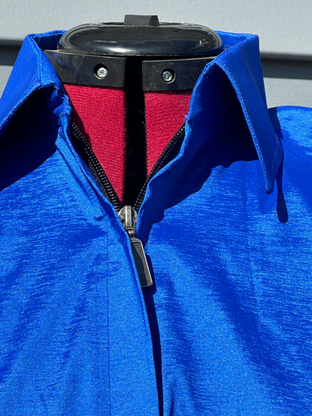 Taffeta Show Shirt - Royal Blue