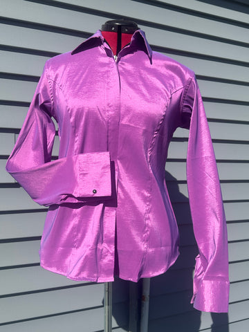 Taffeta Show Shirt - Iris (Lite Purple)