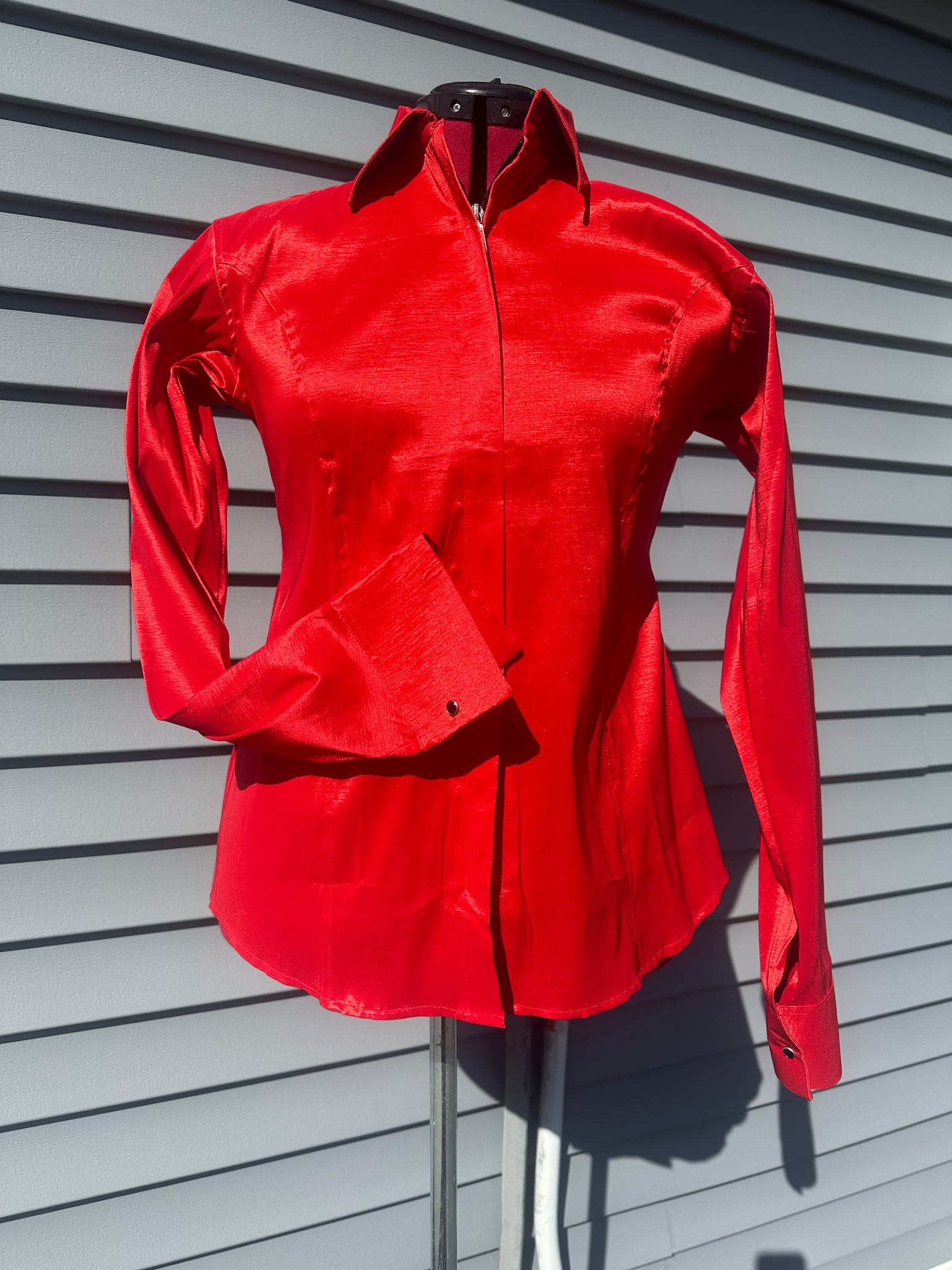 Taffeta Show Shirt - True Red (#50)