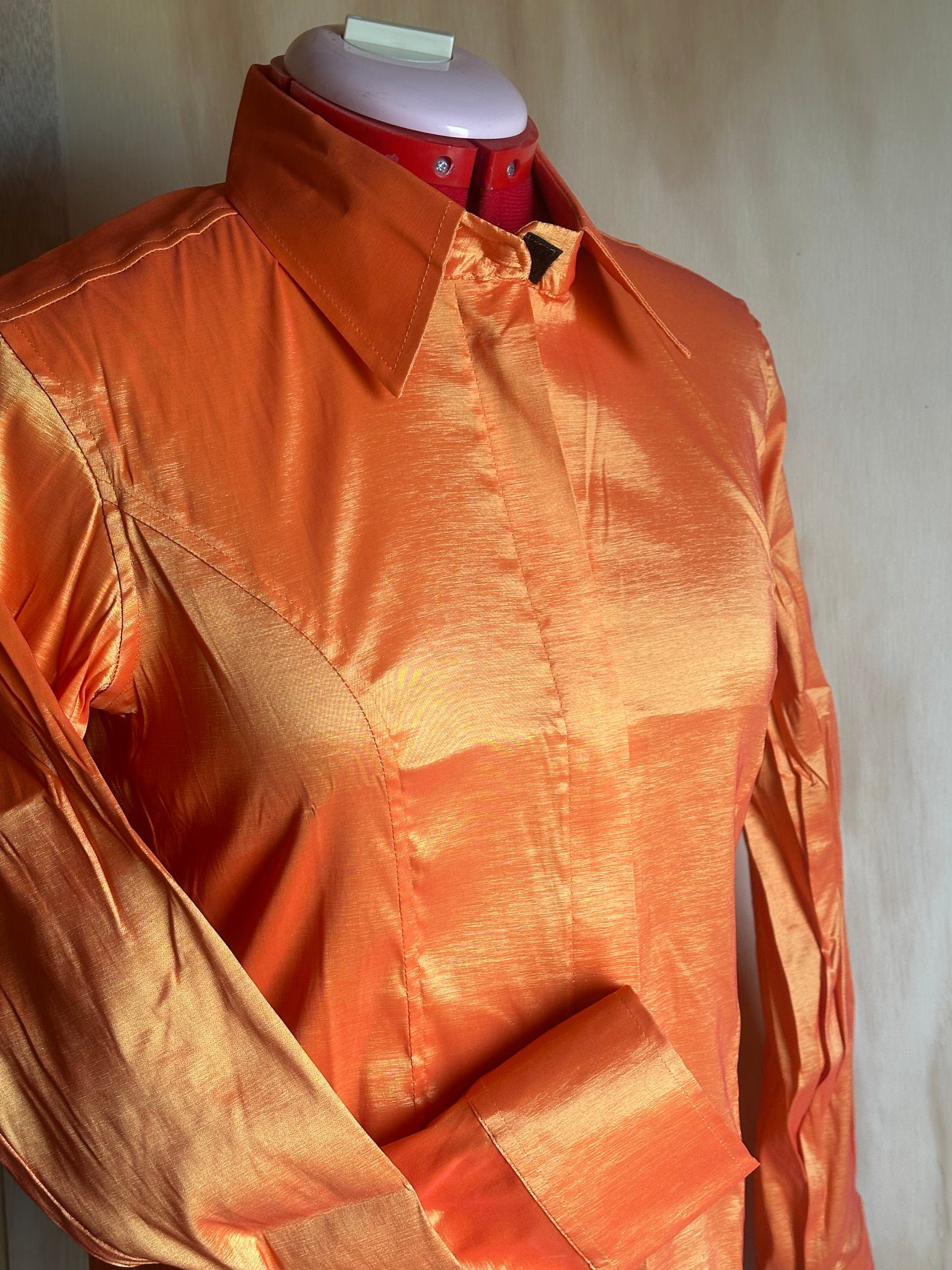 Taffeta Show Shirt - Orange (#22)